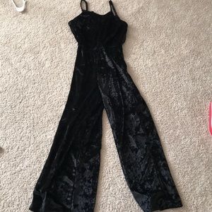 Velvet jumpsuit